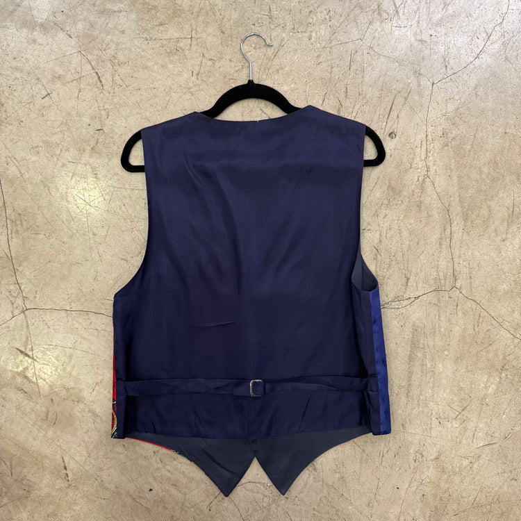 CHALECO SEDA MARINO MOTO BAROQUE