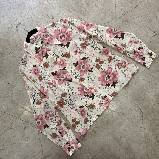 CAMISA PINK PRINT 70s