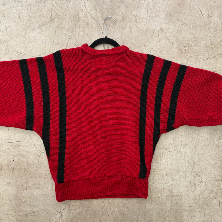 JERSEY RED BLACK HANDMADE