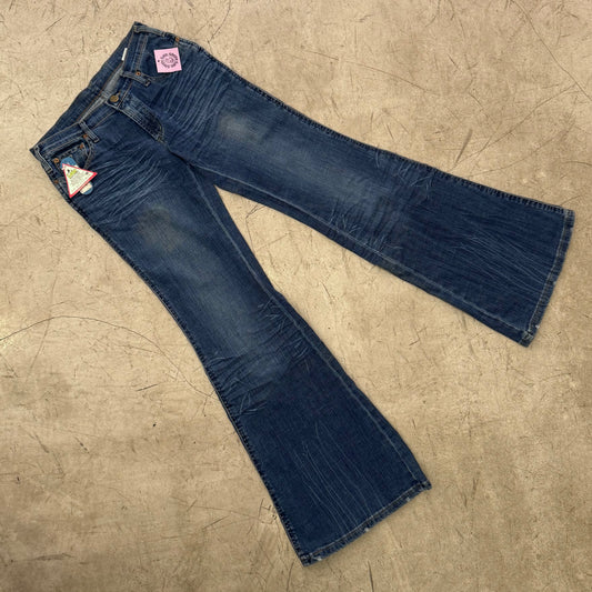 PANTALÓN VAQUERO LOIS CAMPANA ARRUGAS 223