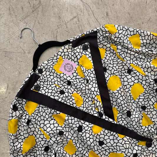 CAMISA BLACK YELLOW WHITE CRUZADA