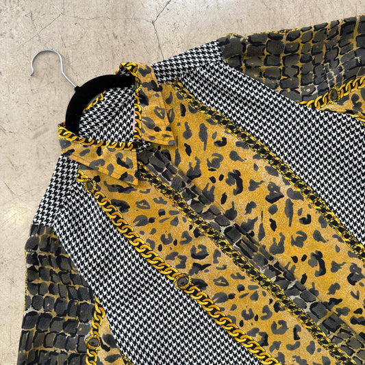 CAMISA BAROQUE LEOPARDO PATA GALLO