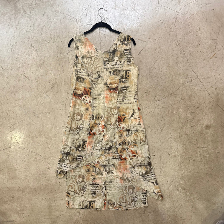 VESTIDO YELLOW LETTERS ROCHELLE