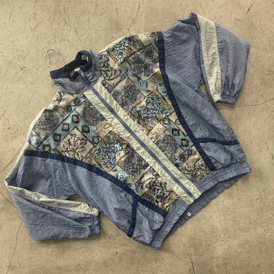 CRAZY JACKET BLUE PRINT FRONTIER