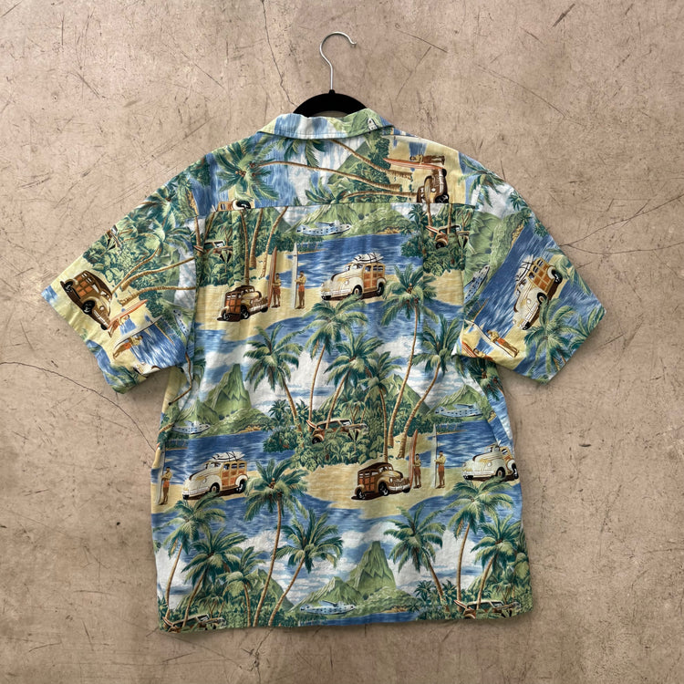 CAMISA HAWAIANA BLUE RJC