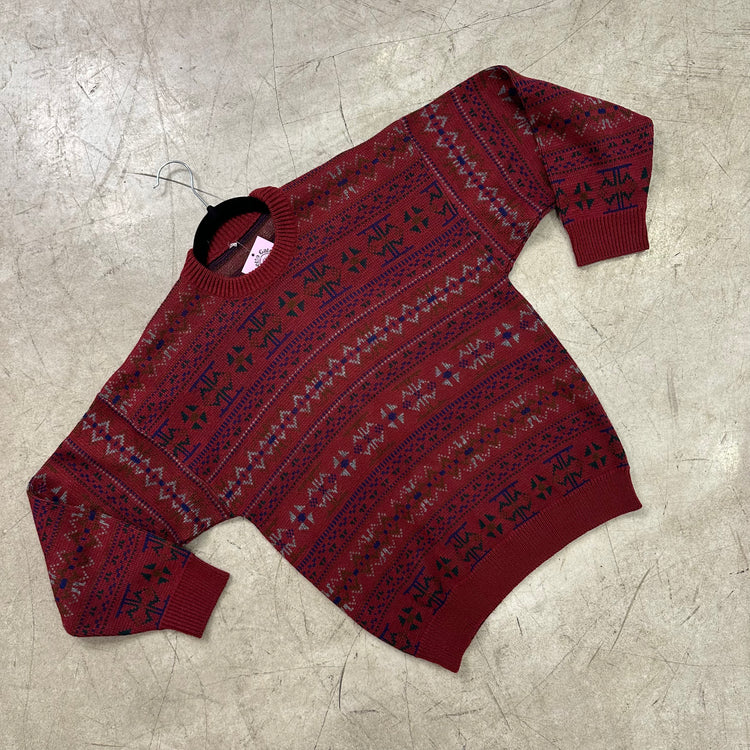 Kastanienbraunes grünes Trikot