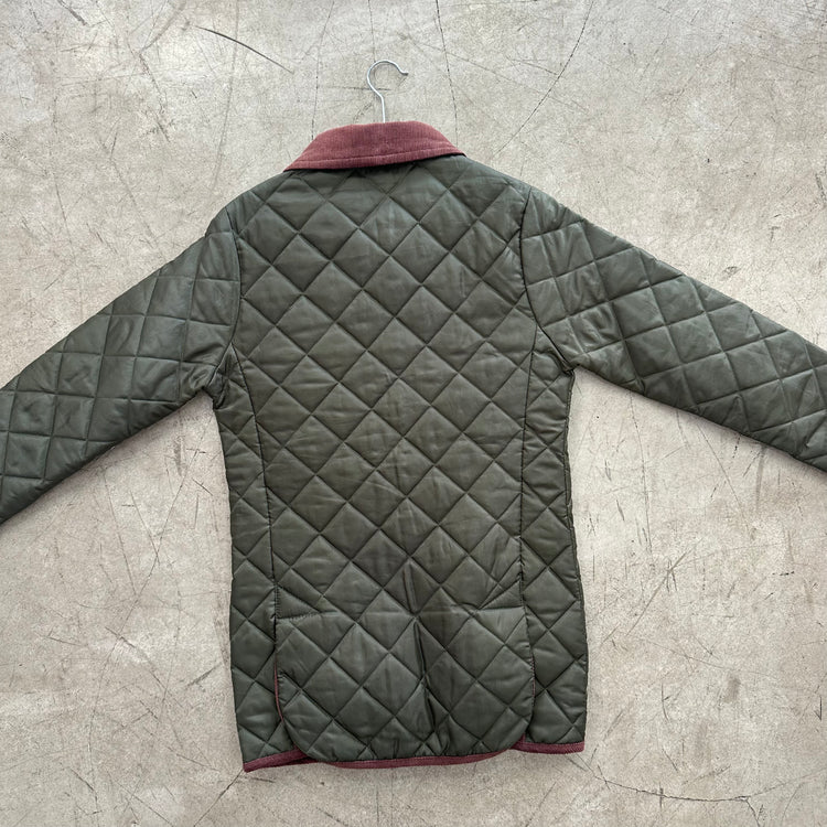 GREEN RUN&FLY PADDED JACKET