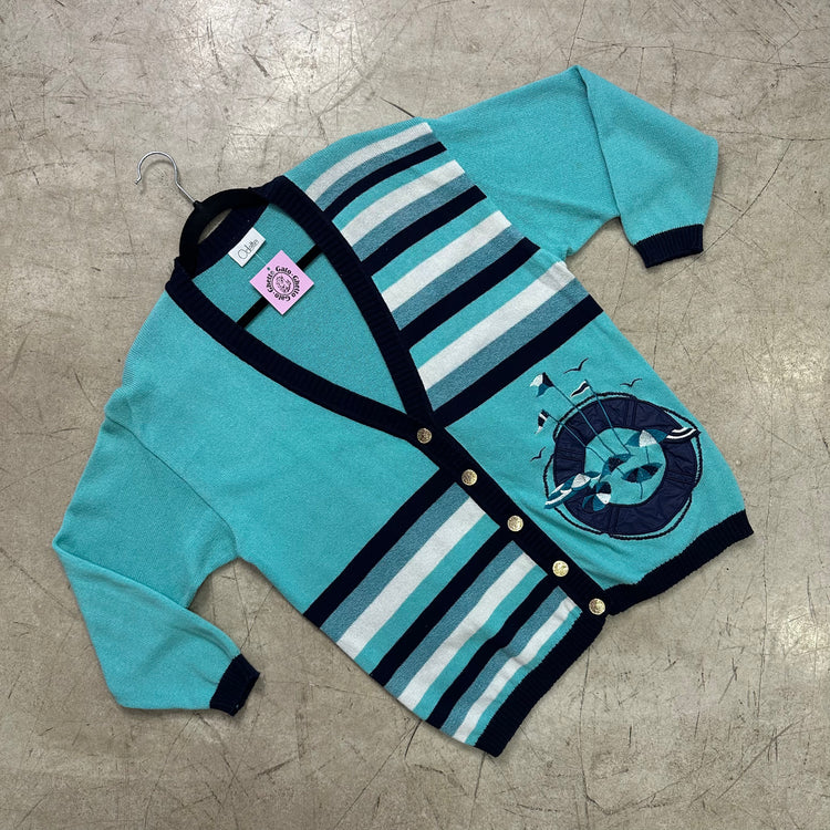 JERSEY CÁRDIGAN NAVY ODETTE