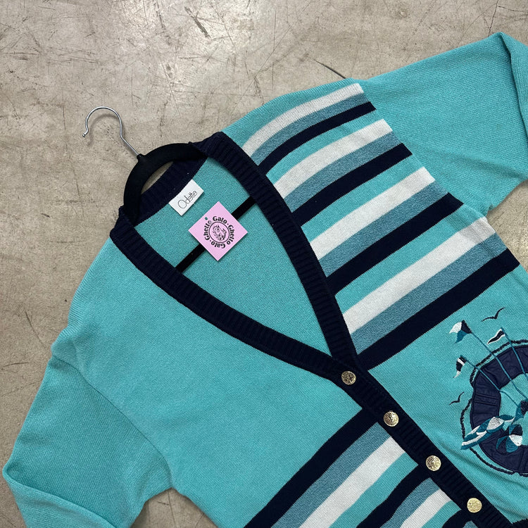 JERSEY CÁRDIGAN NAVY ODETTE