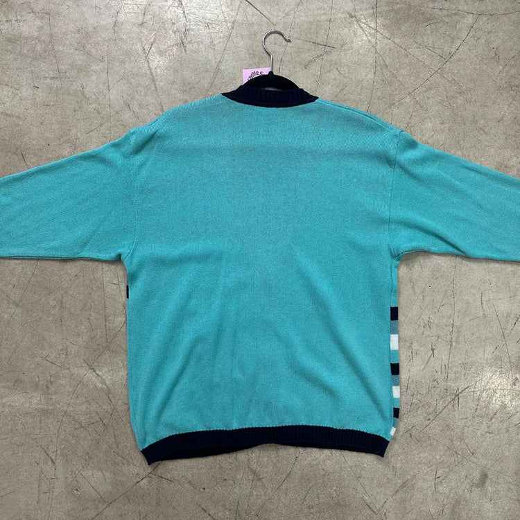 JERSEY CÁRDIGAN NAVY ODETTE