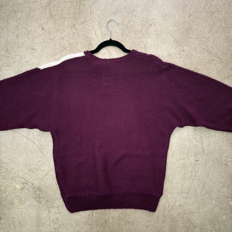 JERSEY PURPURA / GRANATE BORDADO KOREA