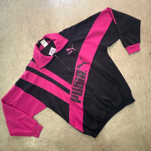 CRAZY JACKET CANGURO PINK BLACK PUMA