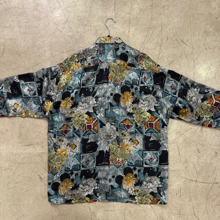 CAMISA MULTICOLOR BLUE BLACK TRAPANI