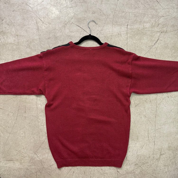 JERSEY RED BORDADO PERLAS