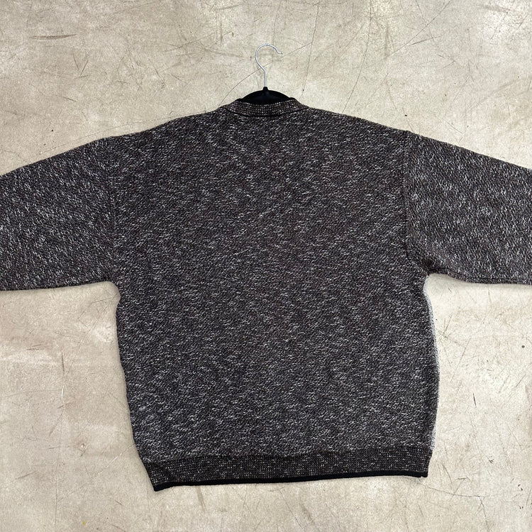 SCHWARZBRAUNER BIZARRO-PULLOVER