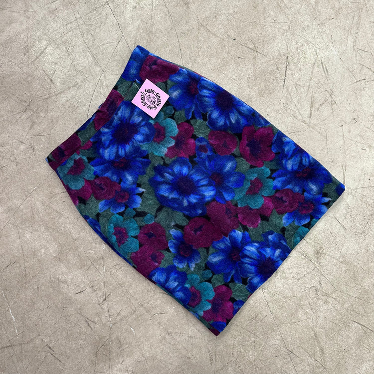 FALDA LANA BLUE FLORAL