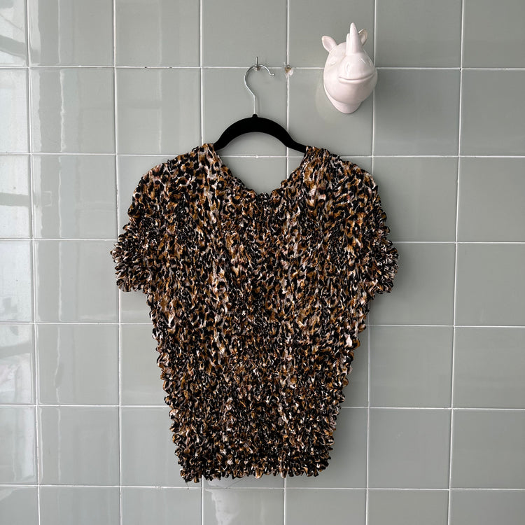 TOP CAMISETA POPCORN LEOPARDO 1