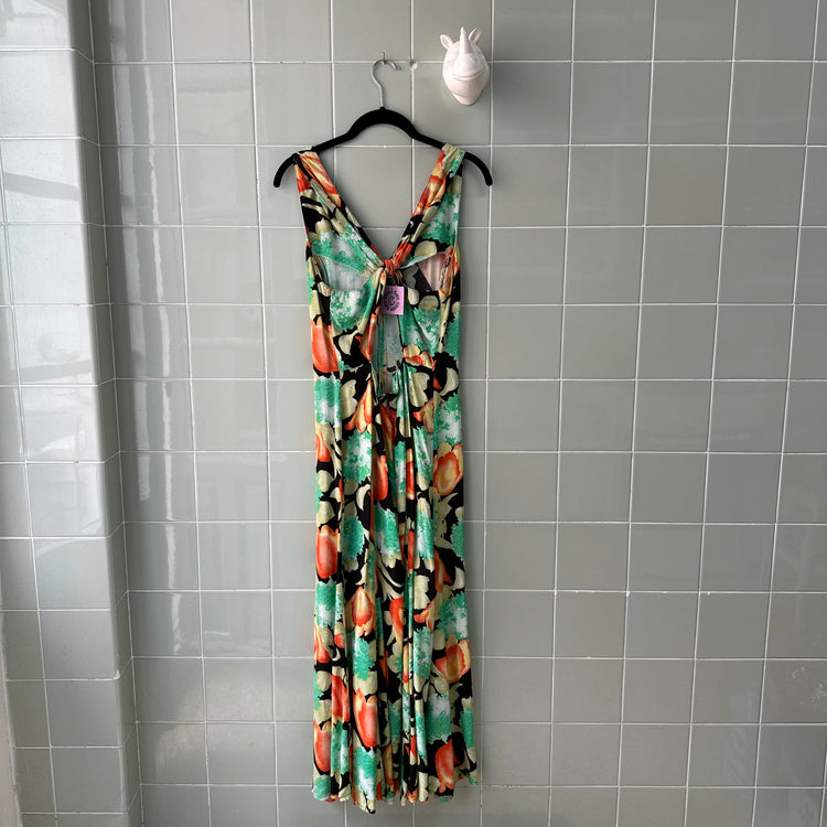 VESTIDO LARGO MULTICOLOR TAPIOCCA