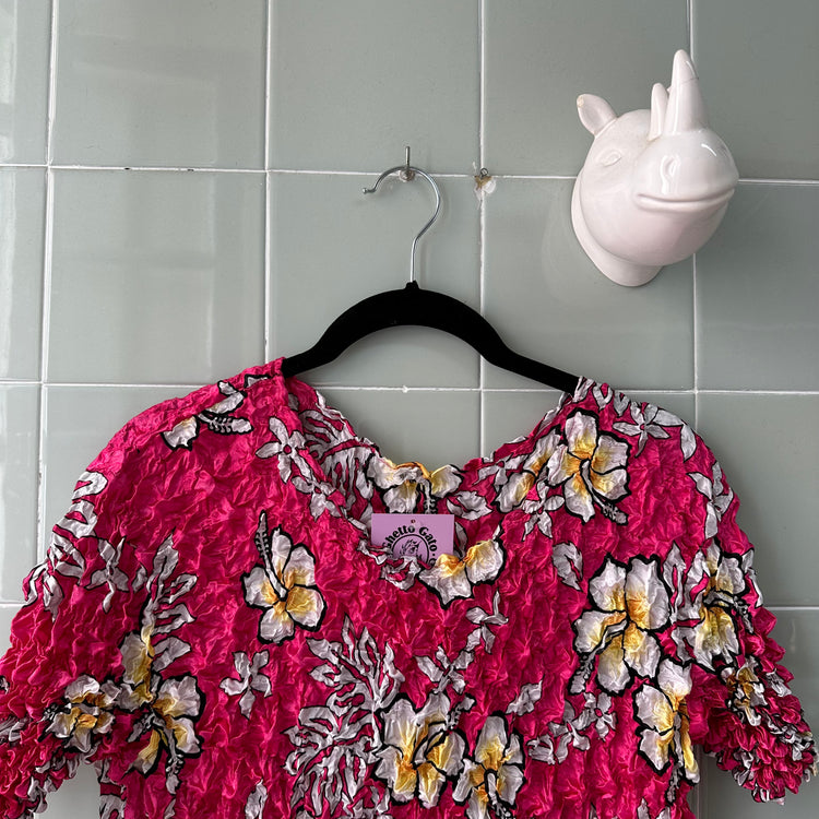 TOP CAMISETA POPCORN PRINT PINK