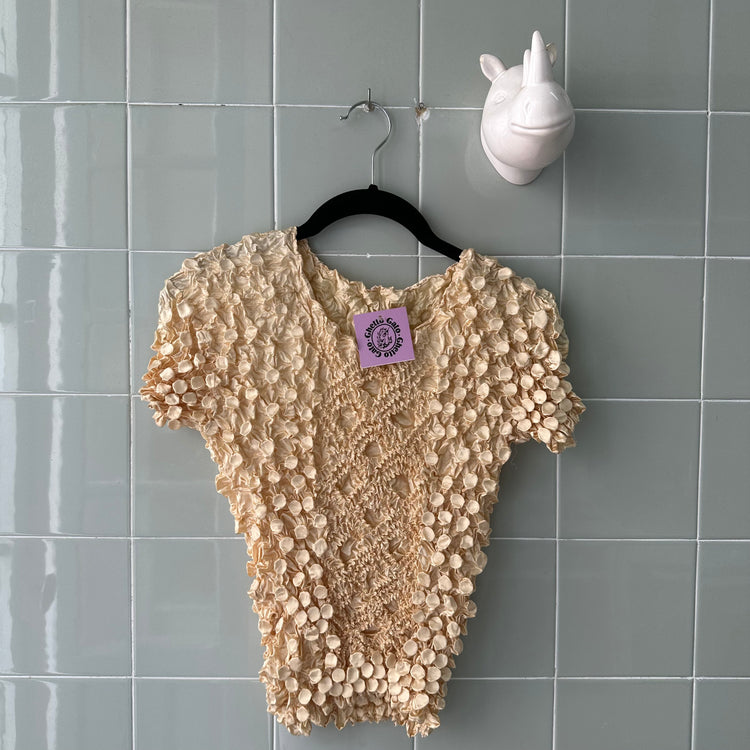 TOP CAMISETA POPCORN VAINILLA