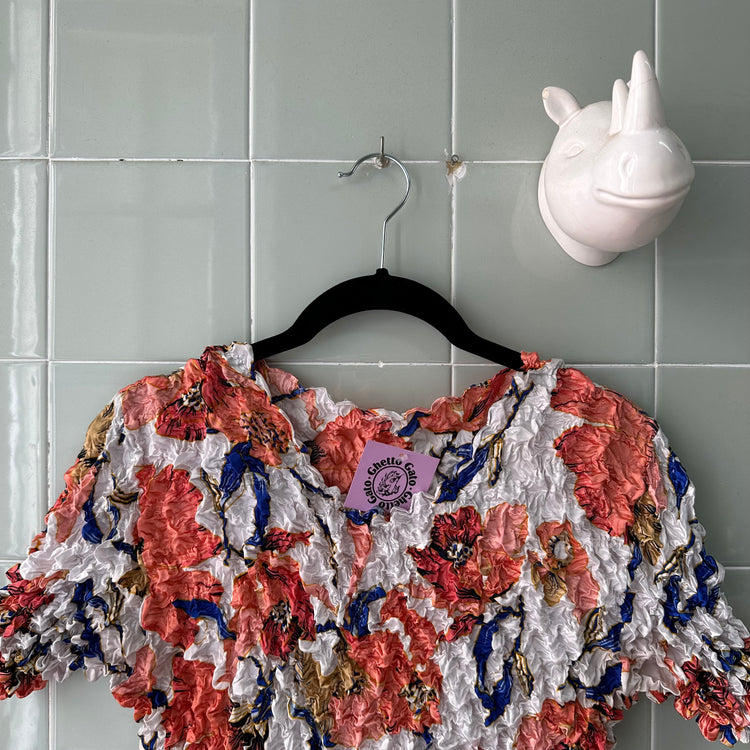 TOP CAMISETA POPCORN PRINT WHITE