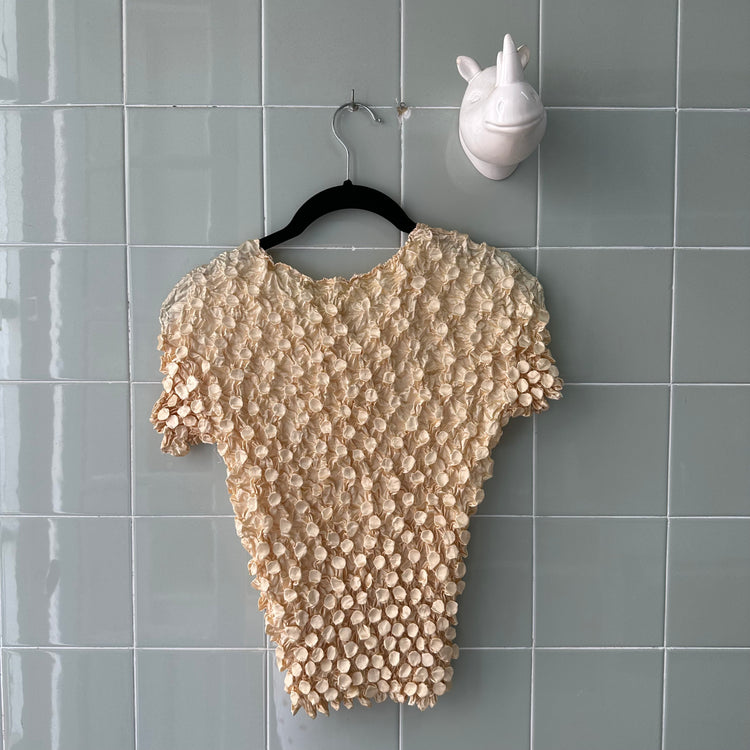 TOP CAMISETA POPCORN VAINILLA