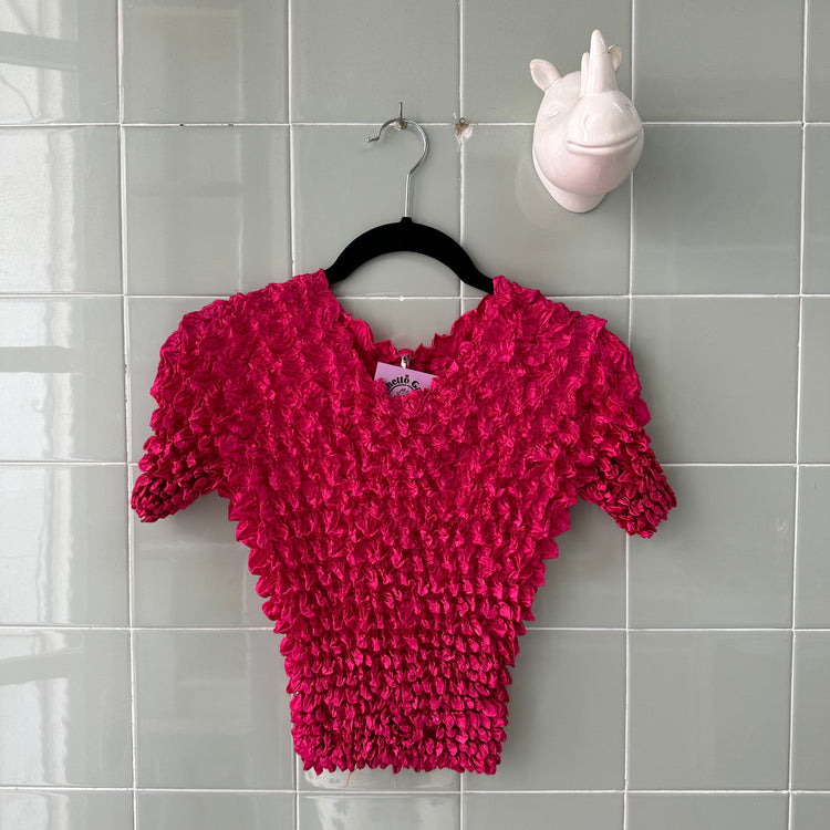 TOP CAMISETA POPCORN FRESA