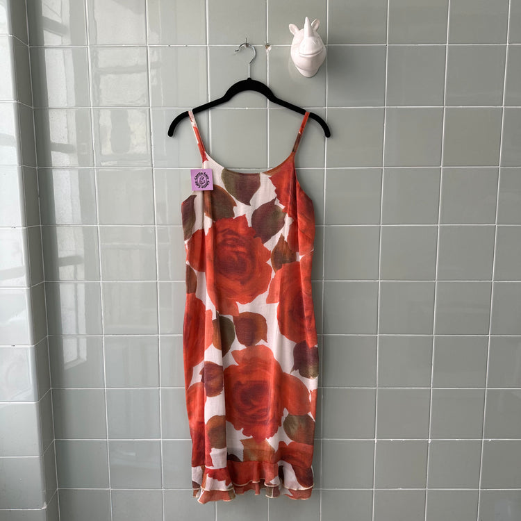 VESTIDO TIRANTES ROSES