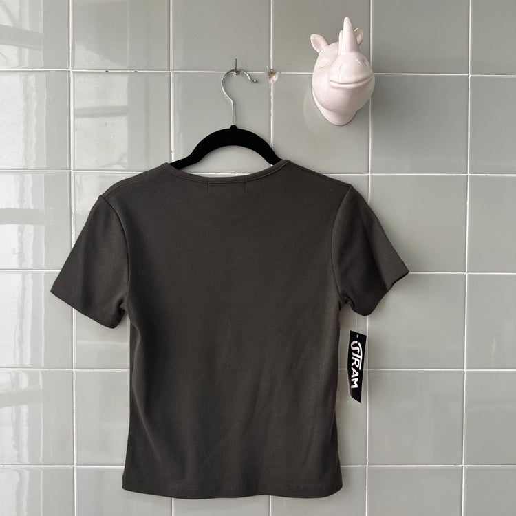 CAMISETA STRAM OSOS BLACK GREY