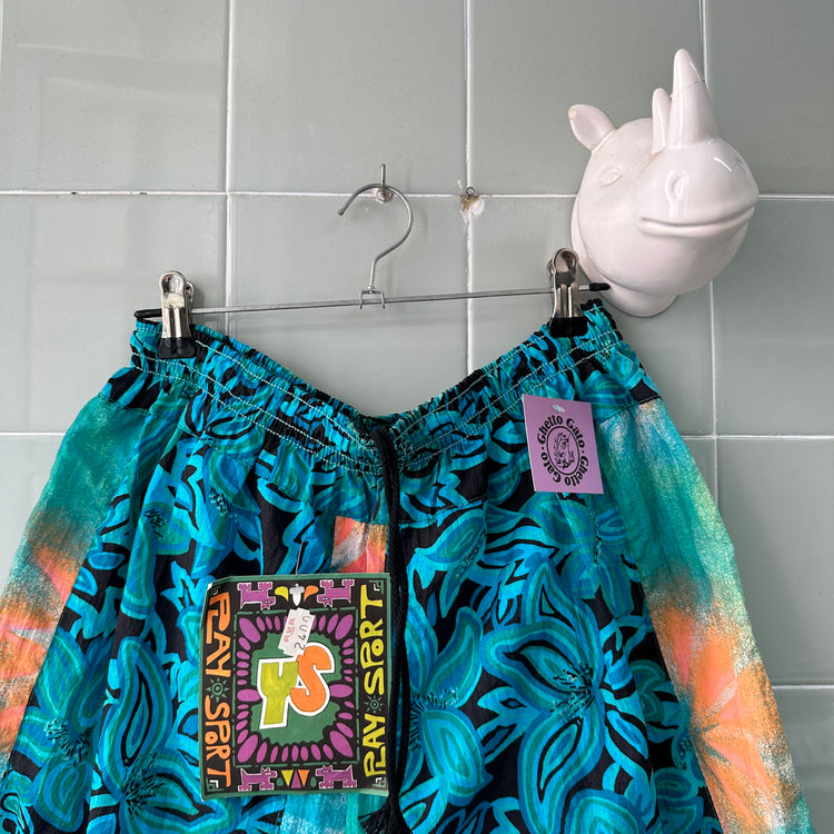 BAÑADOR PLAY SPORT FLORAL GREEN