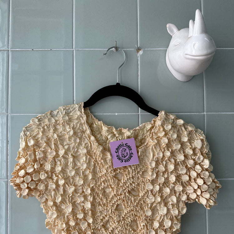 TOP CAMISETA POPCORN VAINILLA