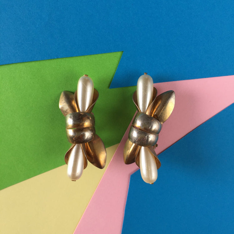 PENDIENTES LAZO - Ghetto Gato Vintage Alicante Ropa