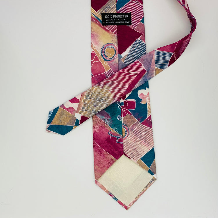 CORBATA ABSTRACT PINK