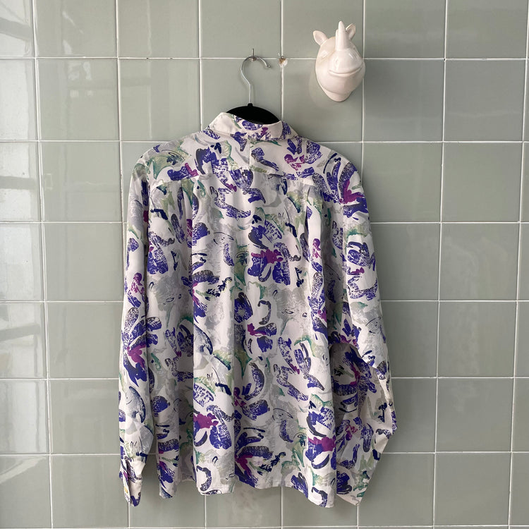 CAMISA WHITE CRAZY PURPLE