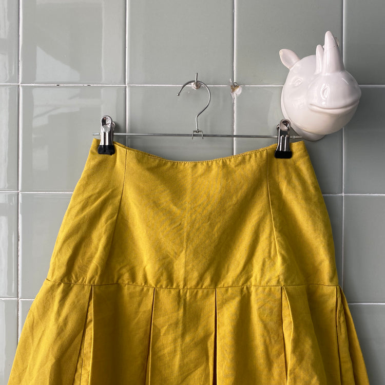 MINIFALDA YELLOW - Ghetto Gato Vintage Alicante
