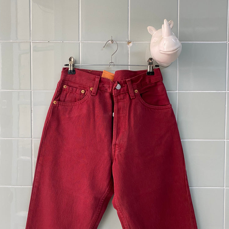 PANTALÓN VAQUERO LEVI'S 501 RED