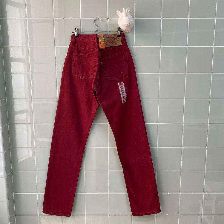 PANTALÓN VAQUERO LEVI'S 501 RED