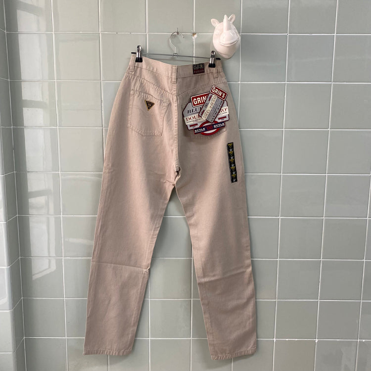 PANTALÓN BEIGE PRINT GRINS