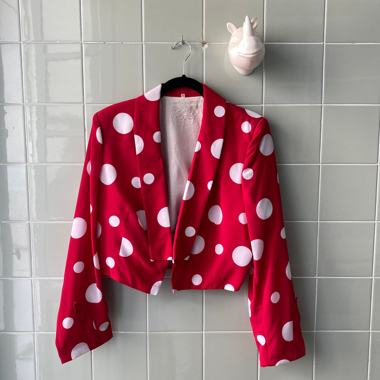 BLAZER LUNARES RED WHITE