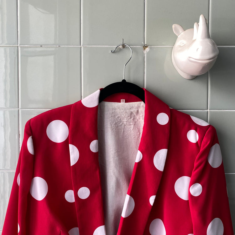 BLAZER LUNARES RED WHITE