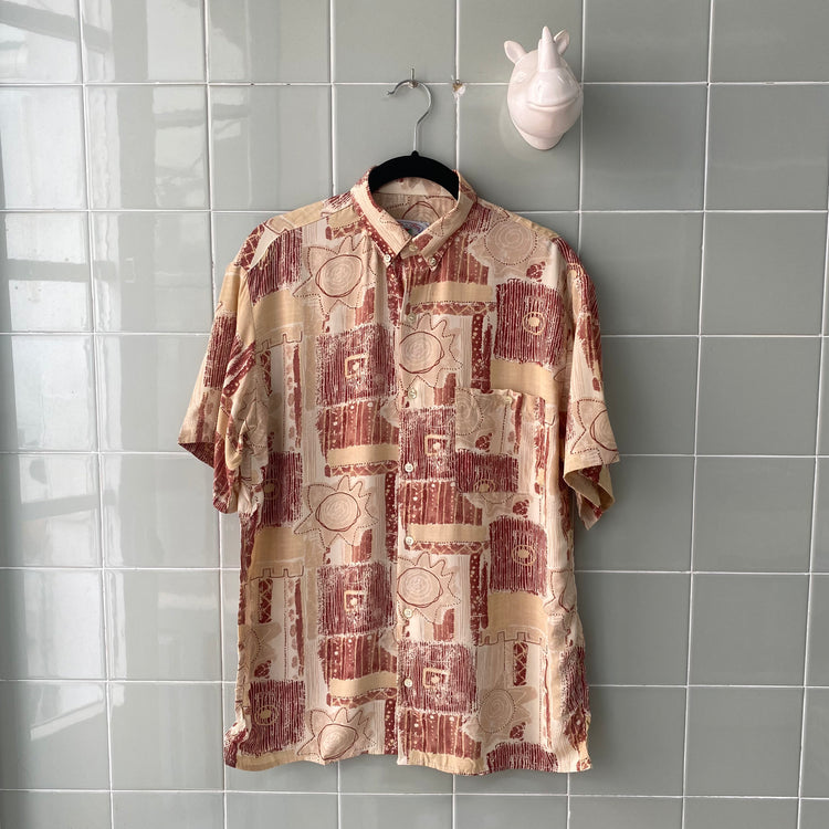 CAMISA PINPON BEIGE