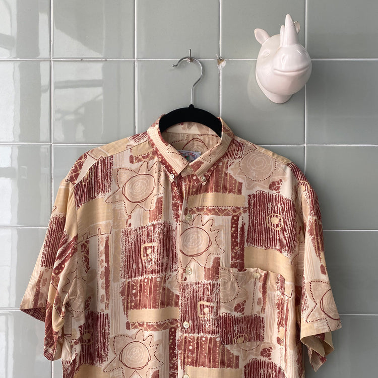 CAMISA PINPON BEIGE