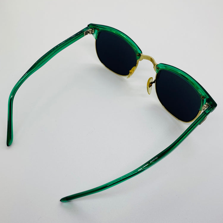 GREEN FRAME GLASSES