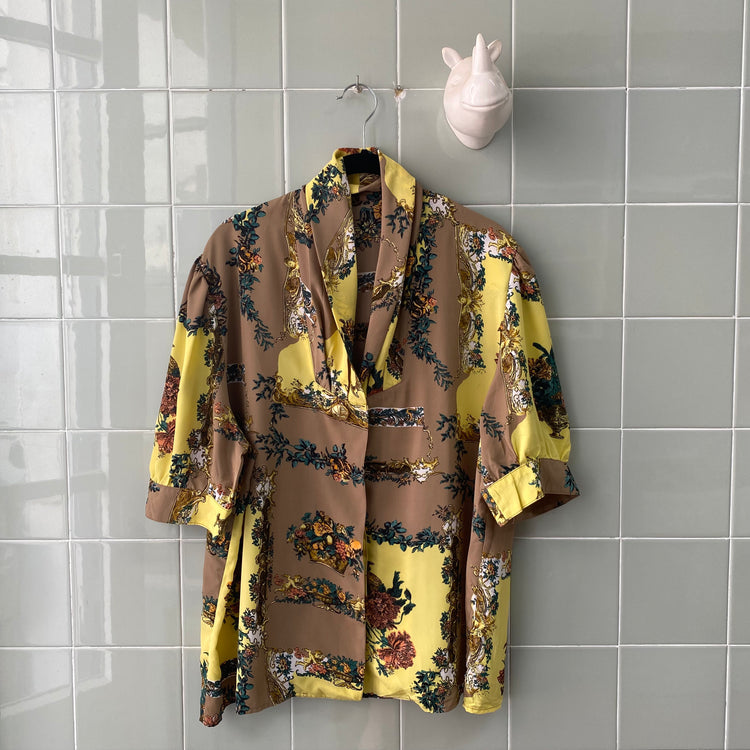 CAMISA BAROQUE YELLOW BEIGE
