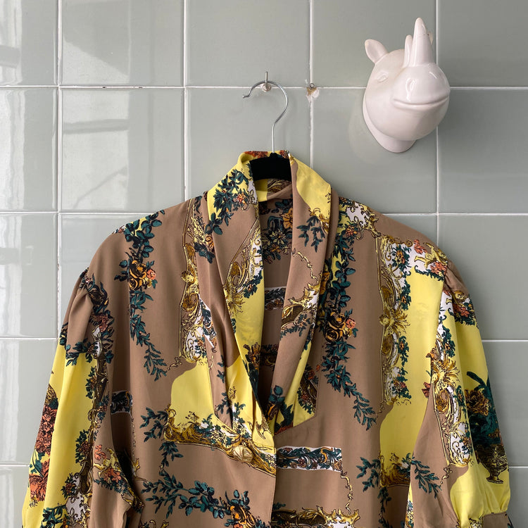 CAMISA BAROQUE YELLOW BEIGE