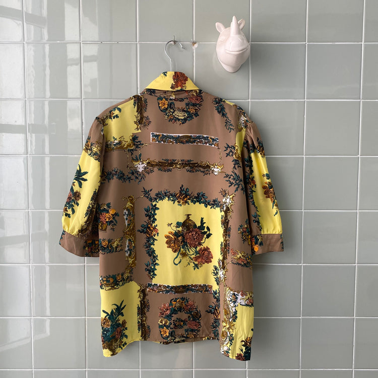 CAMISA BAROQUE YELLOW BEIGE
