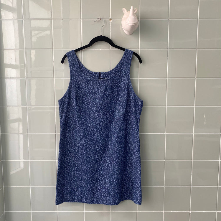 VESTIDO DENIM FLORAL