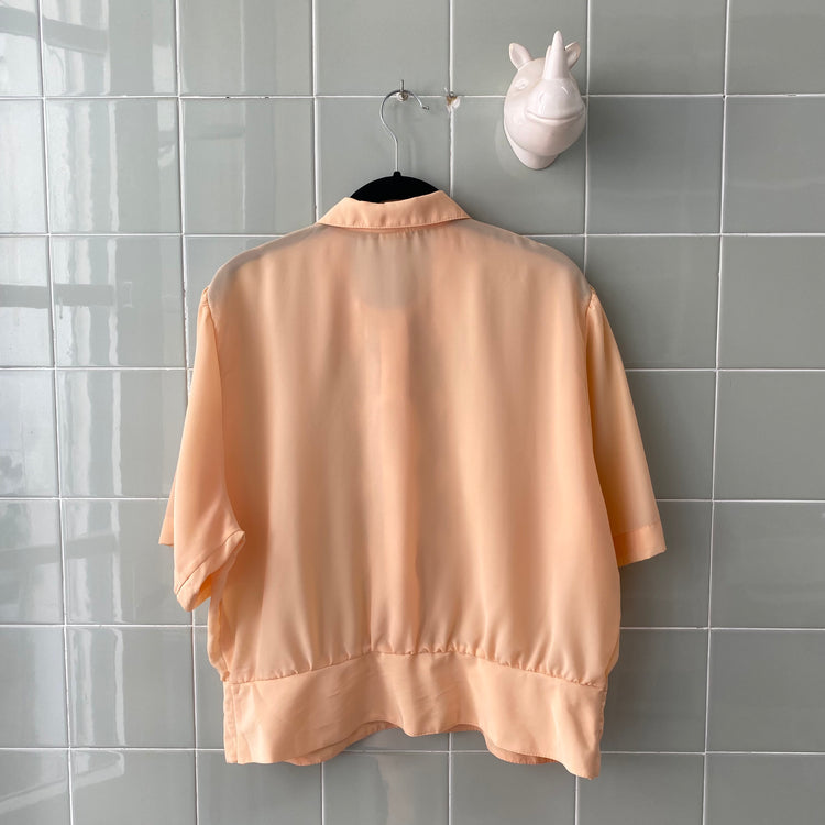 CAMISA PINK BORDADO PECHO