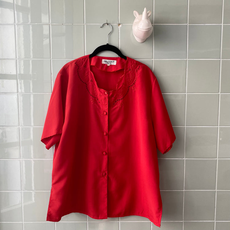 CAMISA RED BORDADO CUELLO