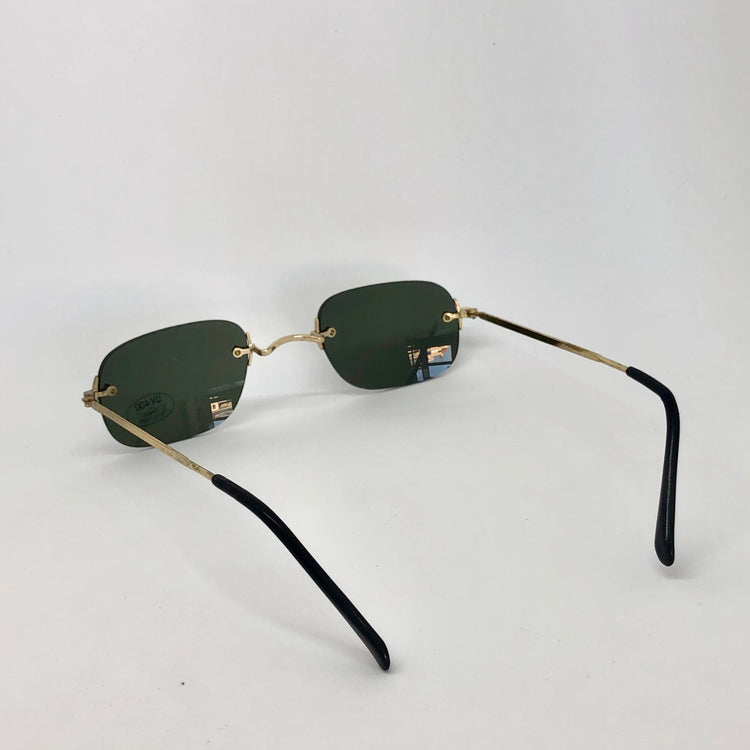GAFAS 90s GOLD AIRE - Ghetto Gato Vintage Alicante Ropa